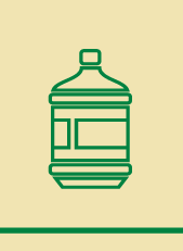 Imagem com o logo de água mineral