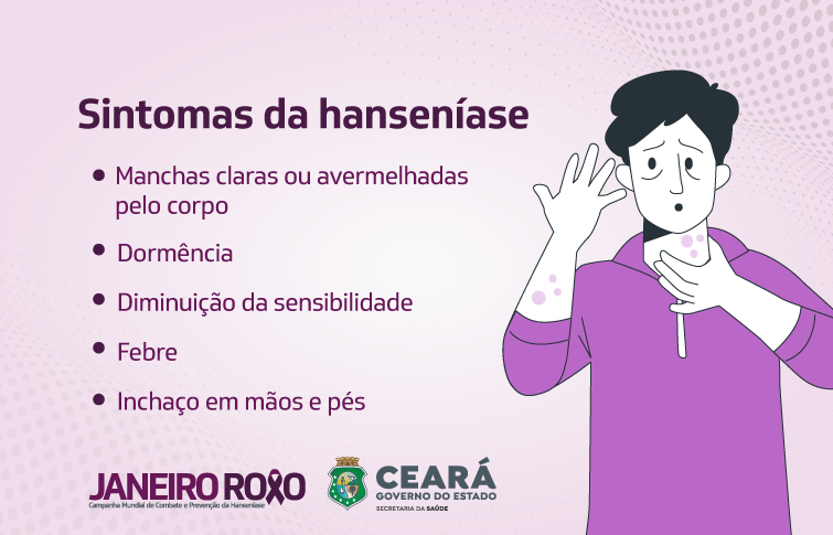 Ministério da Saúde 🩵 on X: Você sabe os sinais e sintomas da Hanseníase?  Aprenda com essa reportagem do #BlogDaSaúde:    / X