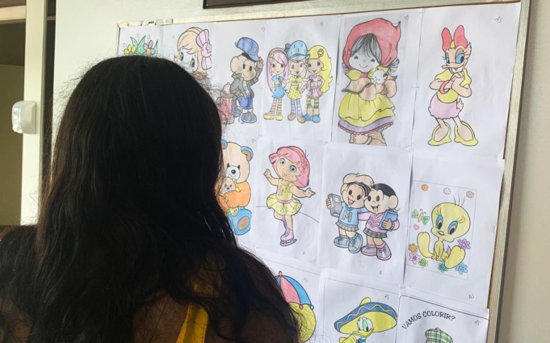 Desenhos para imprimir e pintar: Atividades para educação infantil como  faço, trabalhos manuais passo a passo, técnicas de criatividade, coisas  legais para faz…