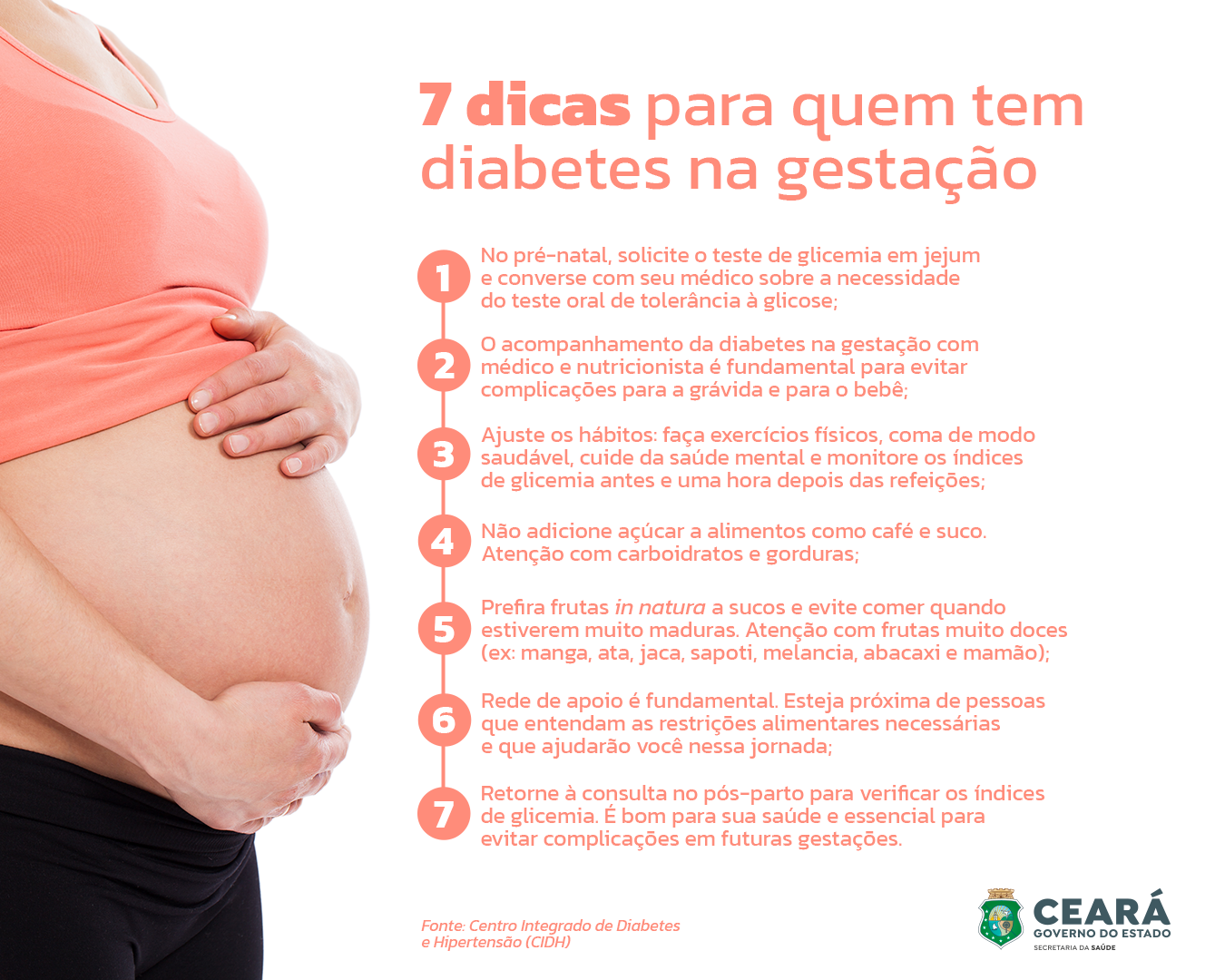 CIDH é referência no atendimento à diabetes na gestação