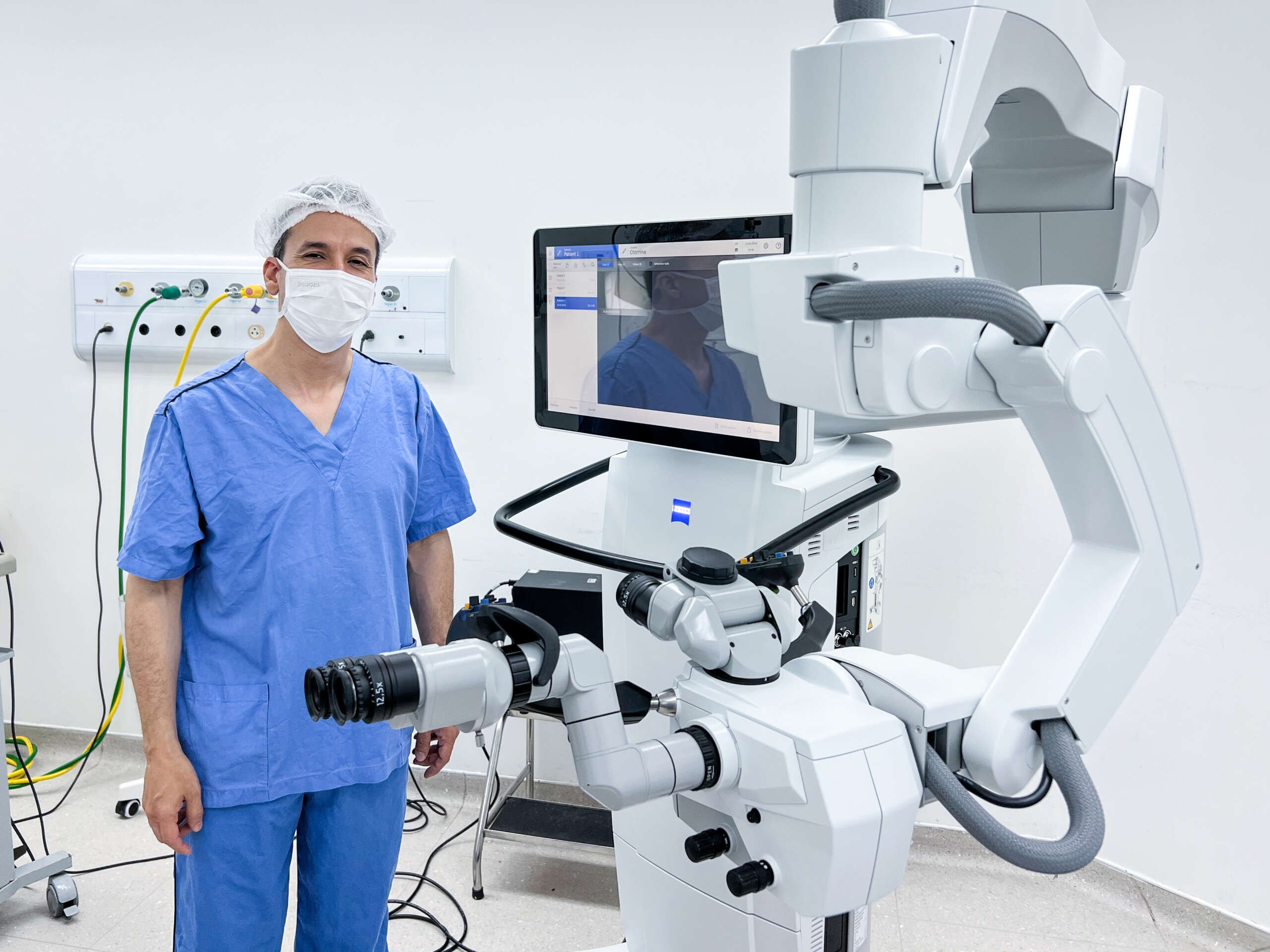 HGF moderniza procedimentos do serviço de Otorrinolaringologia com novo microscópio cirúrgico