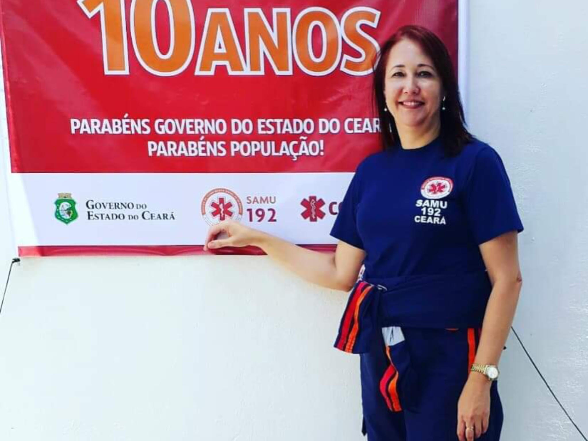 Enfermeira do Samu 192 Ceará é convocada pela Força Nacional do SUS para atuar no Rio Grande do Sul