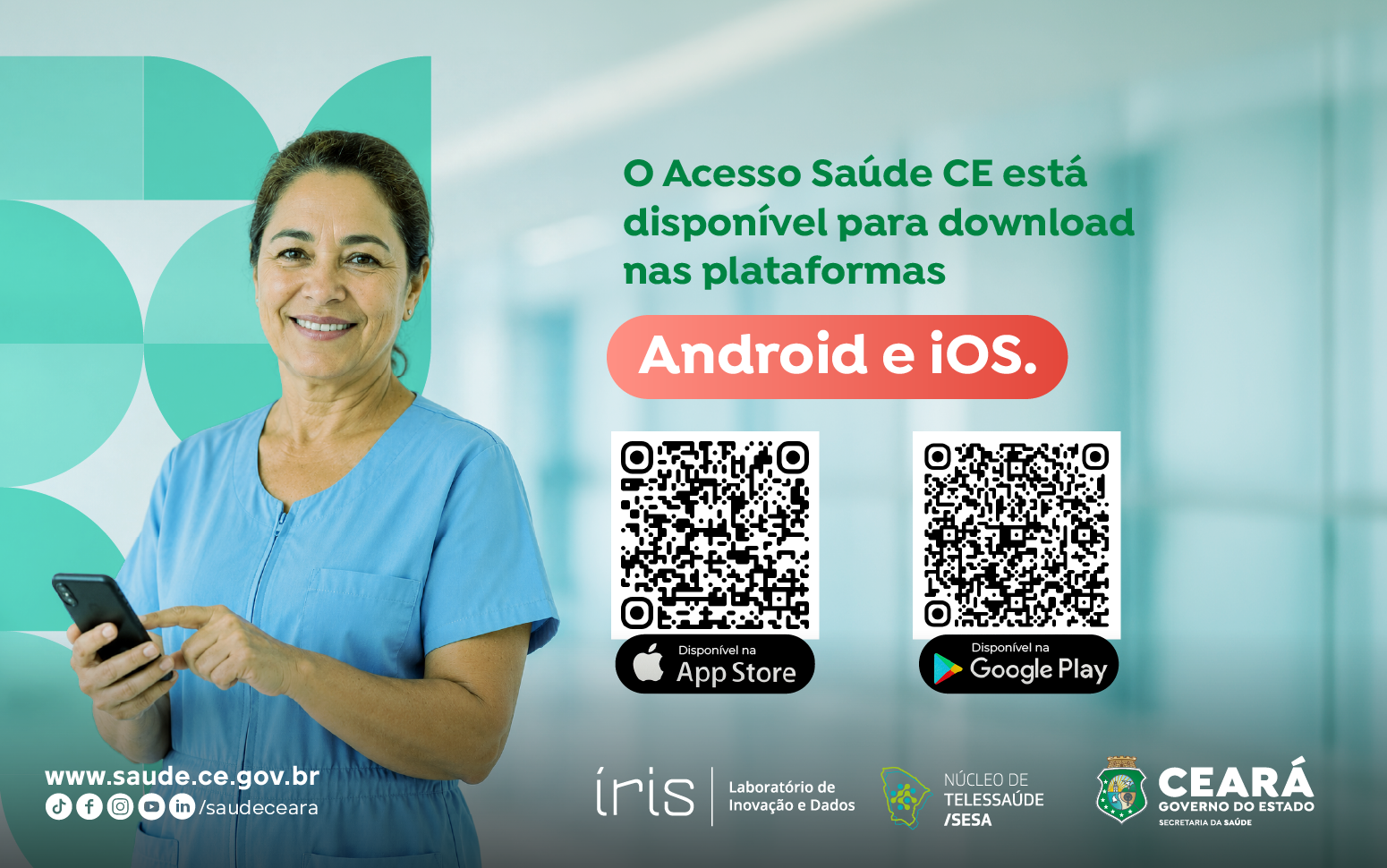 Aplicativo amplia oferta de serviços de telessaúde no estado